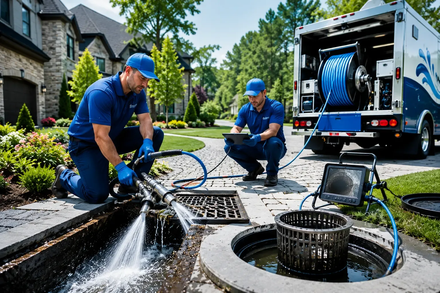 Local outdoor drain cleaning professionals in Holt, MO